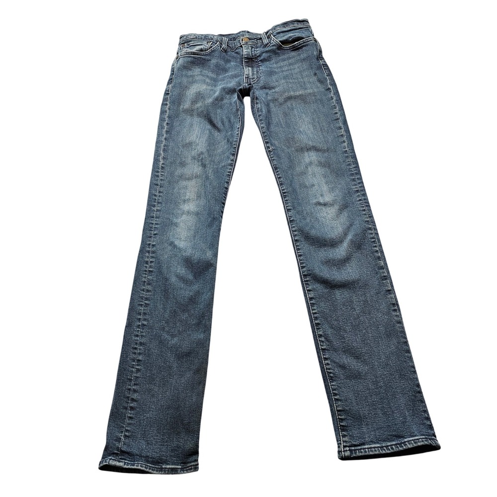 Levis 511 Slim Fit Jeans Mens 32x36 Blue Denim Slim Leg Pants 5380
